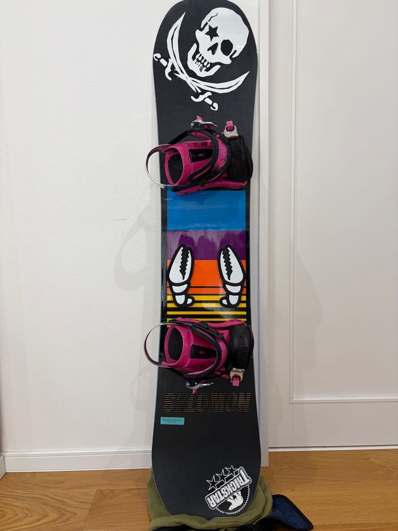 SALOMON SUPRA スノーボード 130 バインディング付き