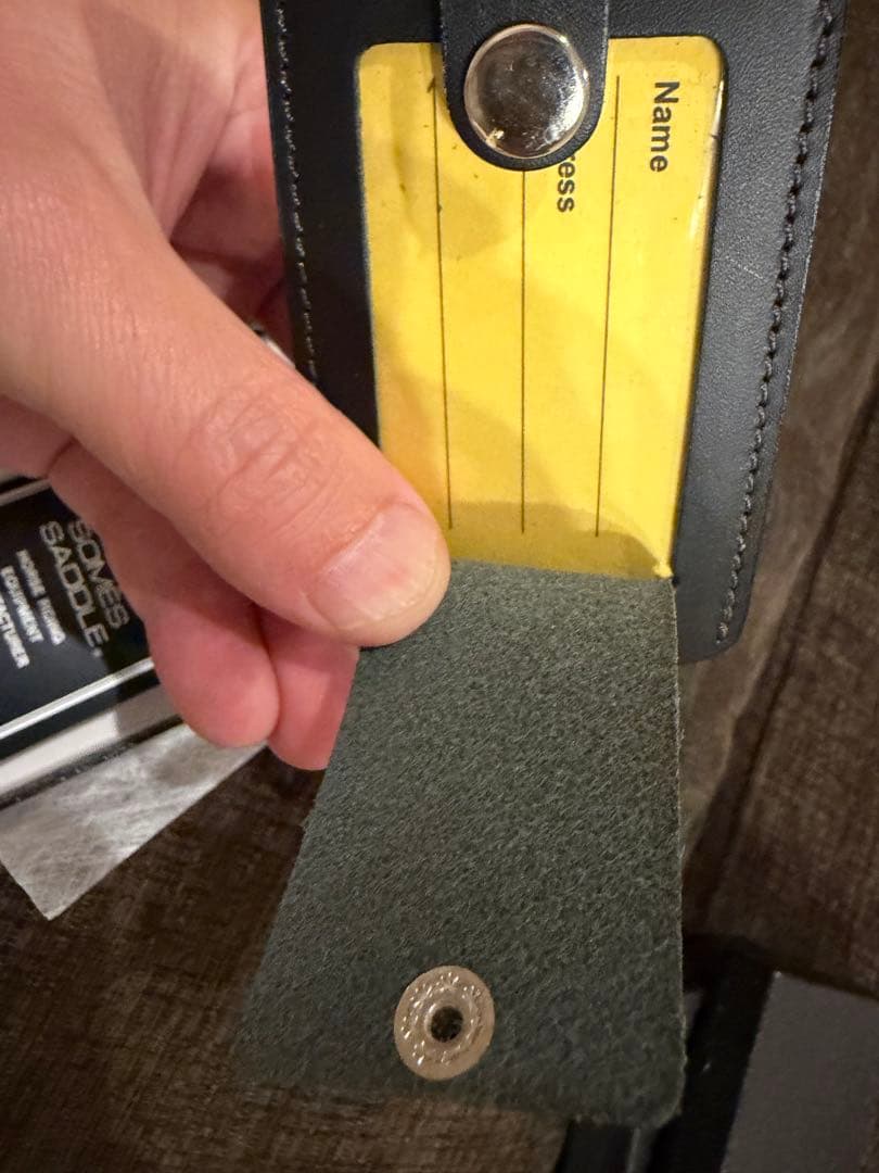 【未使用品】ソメスサドル 3点セット 小銭入れ 名刺ケース キーホルダー？
