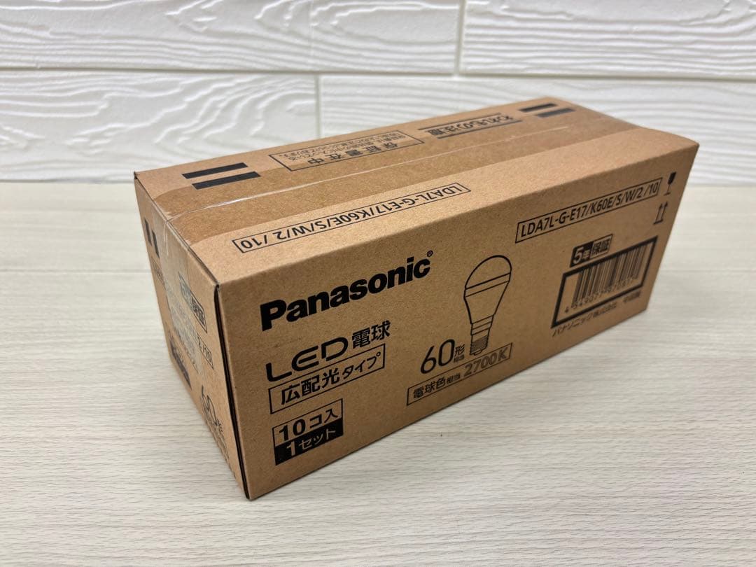 蛍光灯・電球 Panasonic LDA7L-G-E17/K60E/S/W/2 /10 182