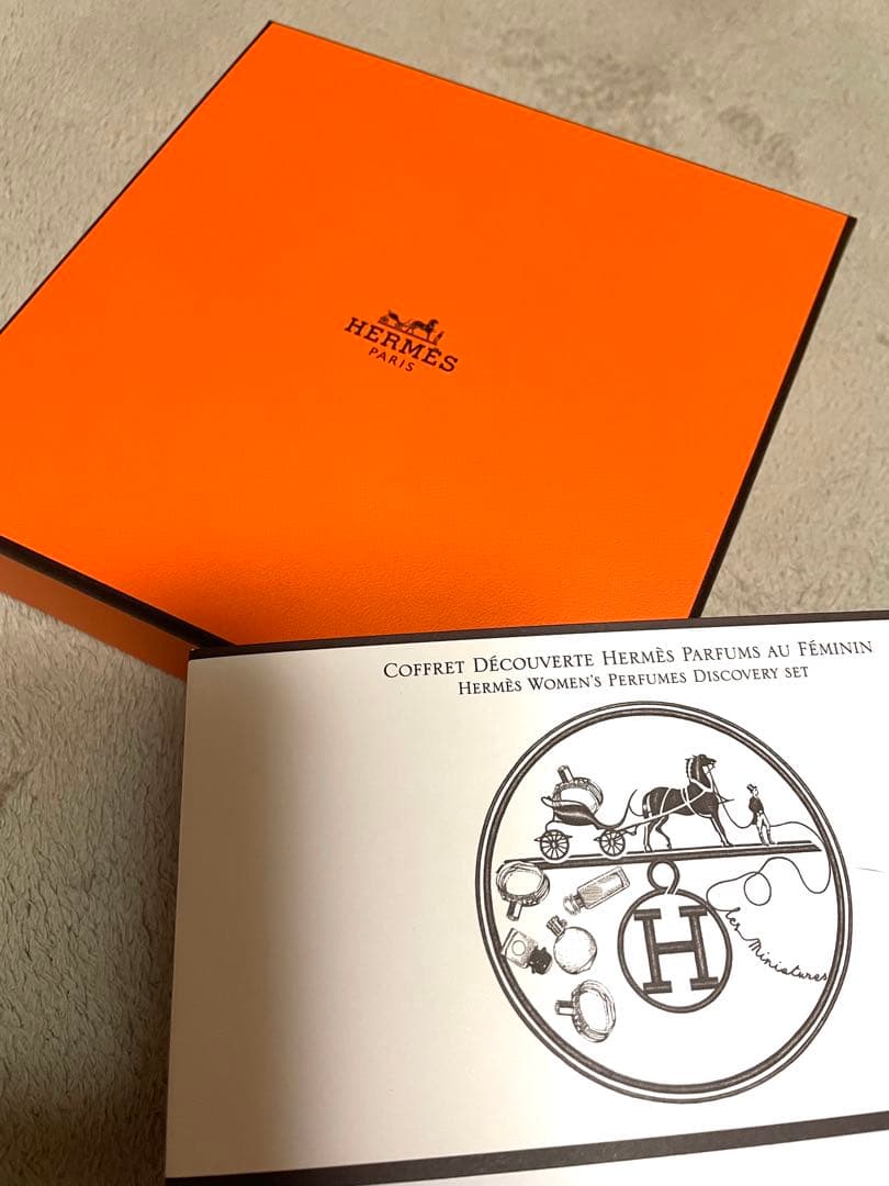 処分価格！【新品未使用】HERMES 香水ミニチュアセット 4種