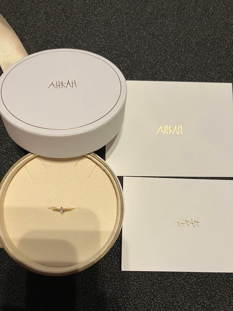 AHKAH アーカー シリウスリング 2号 販売証明書 箱付き