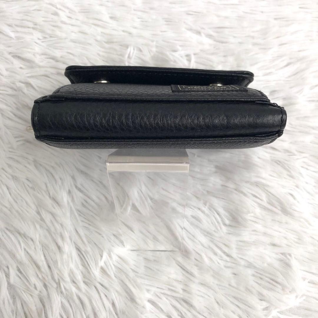 財布 メンズ 三つ折り PORTER CALM ポーター カーム レザー 本革