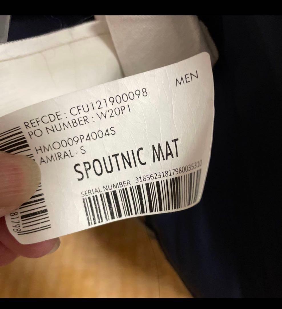 【クリーニング済】PYRENEX SPOUTNIC MATネイビー　メンズS