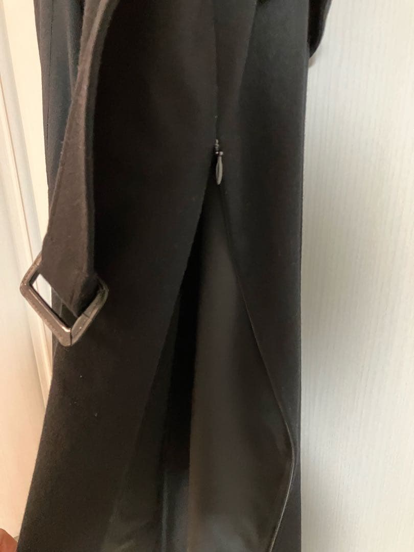 【stein】OVERSIZED LINEAR NO COLLAR COAT