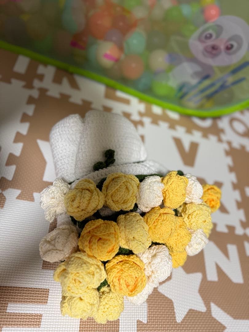 「nano72-nyan さん専用」花束ブランケット100cm(12/24まで)