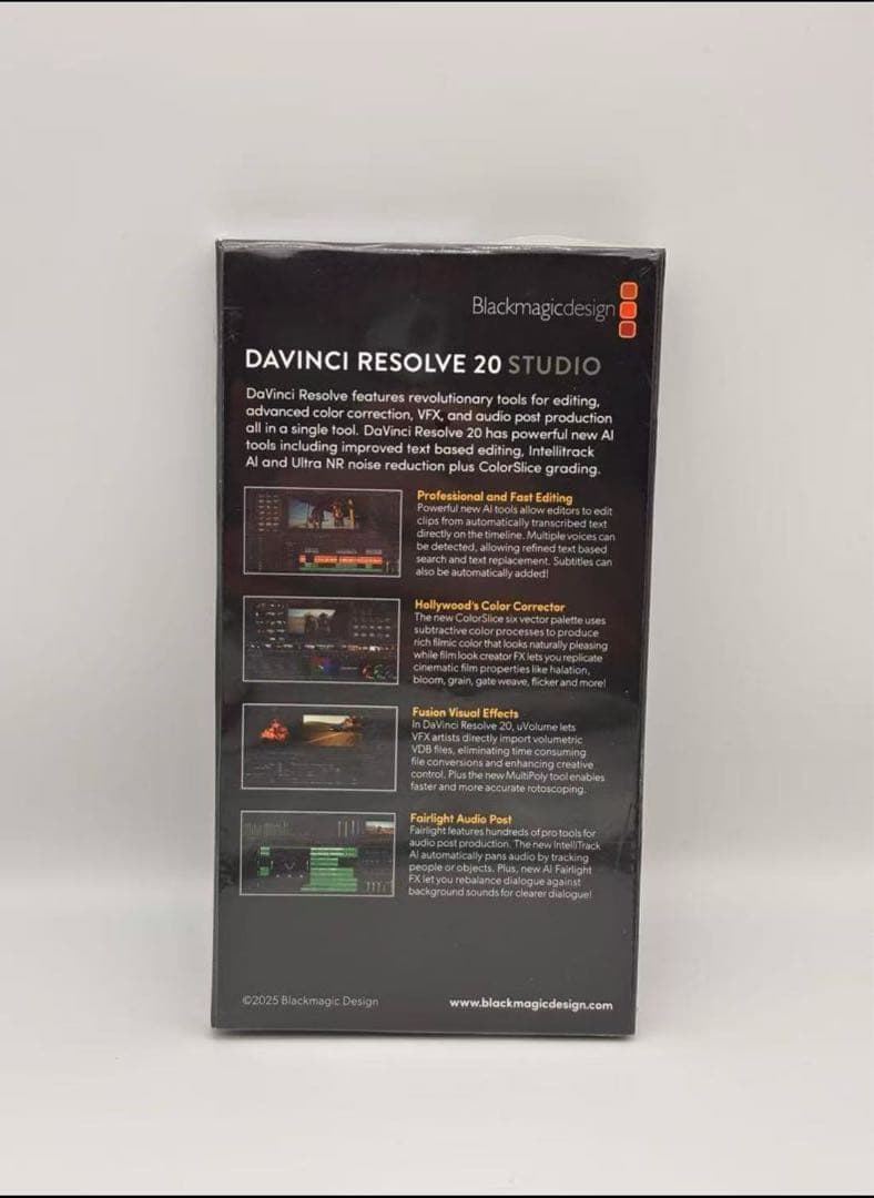 Davinci Resolve Studio ドングル版USB ダビンチリゾルブ