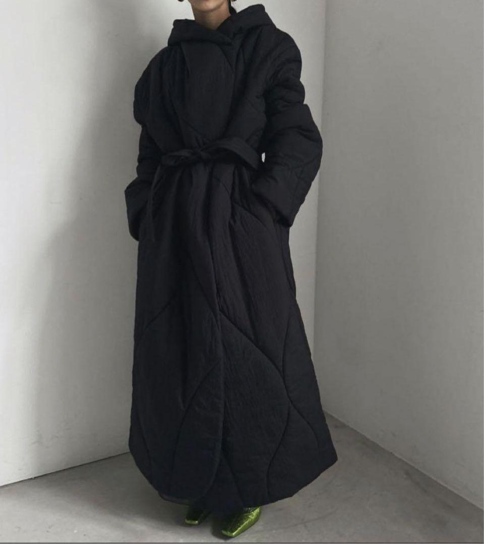 ジャケット・アウター AMERI | WAVE STITCH HEAT POLAK LONG COAT