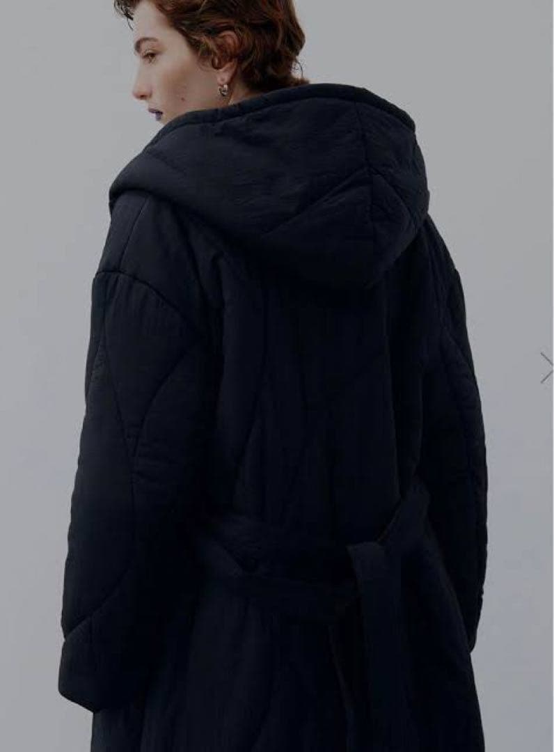 ジャケット・アウター AMERI | WAVE STITCH HEAT POLAK LONG COAT