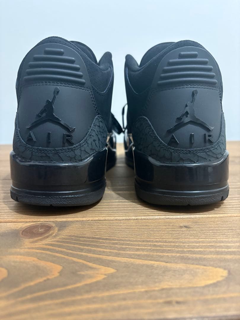 【美品】Nike Air Jordan 3 Retro Black Cat