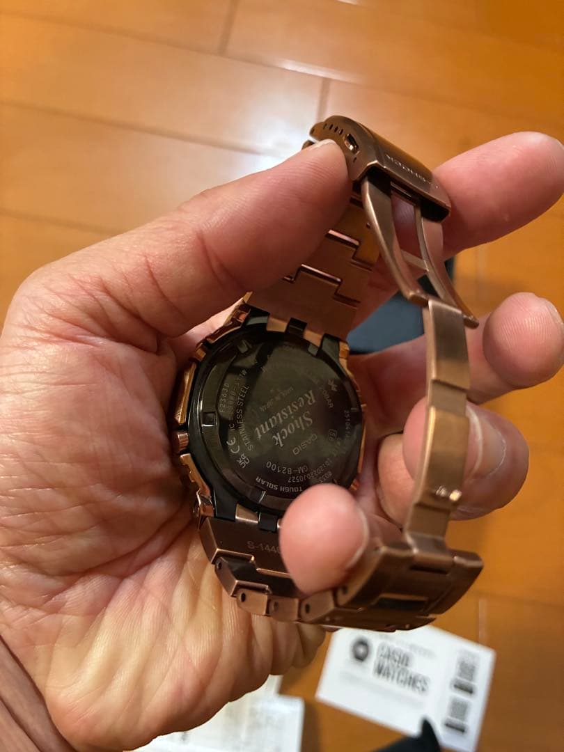 【新品未使用】G-SHOCK GM-B2100GD-5JAF ローズゴールド