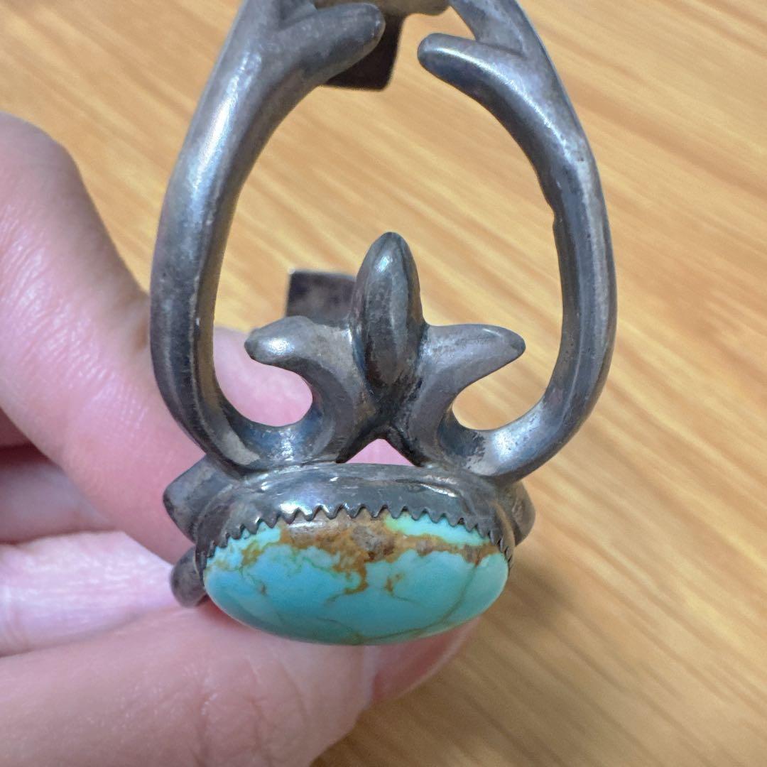 NAVAJO ナバホ　バングル　ターコイズ　STERING