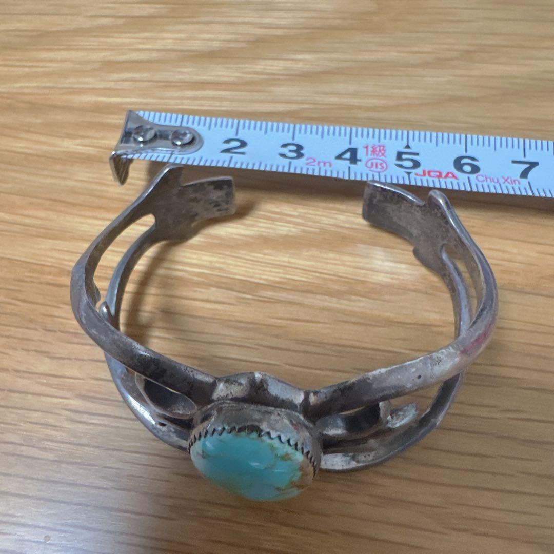 NAVAJO ナバホ　バングル　ターコイズ　STERING