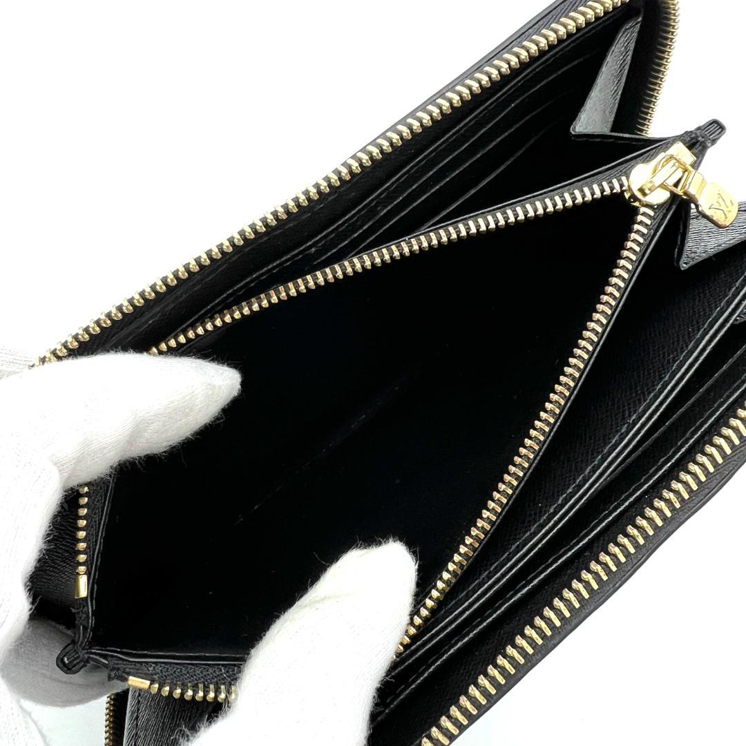 ルイヴィトン エピ ジッピーウォレット ブラック ゴールド金具 長財布 C147