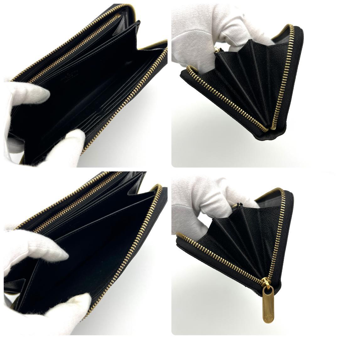 ルイヴィトン エピ ジッピーウォレット ブラック ゴールド金具 長財布 C147