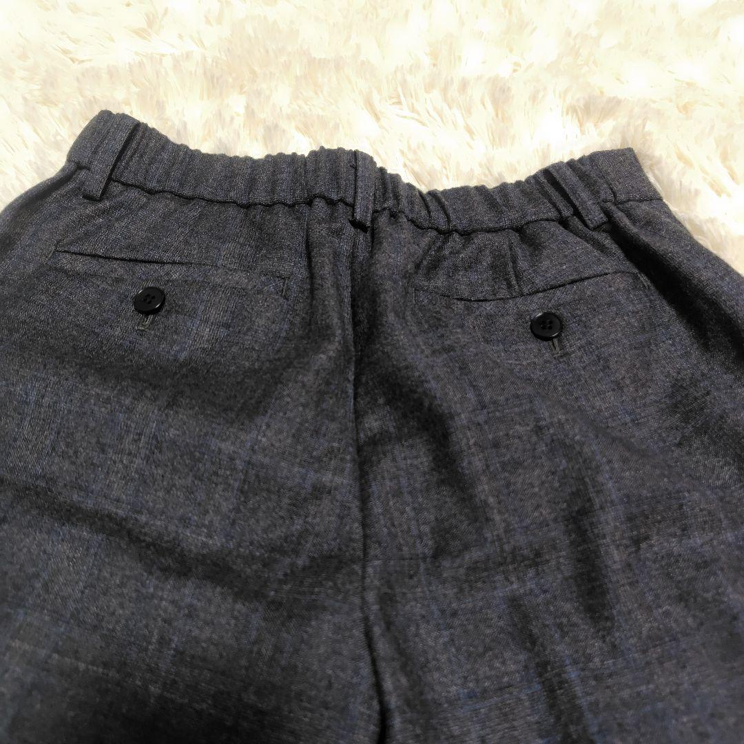 【未使用級♡高級REDA生地】SUPER110 ダブルブレストパンツスーツ　38