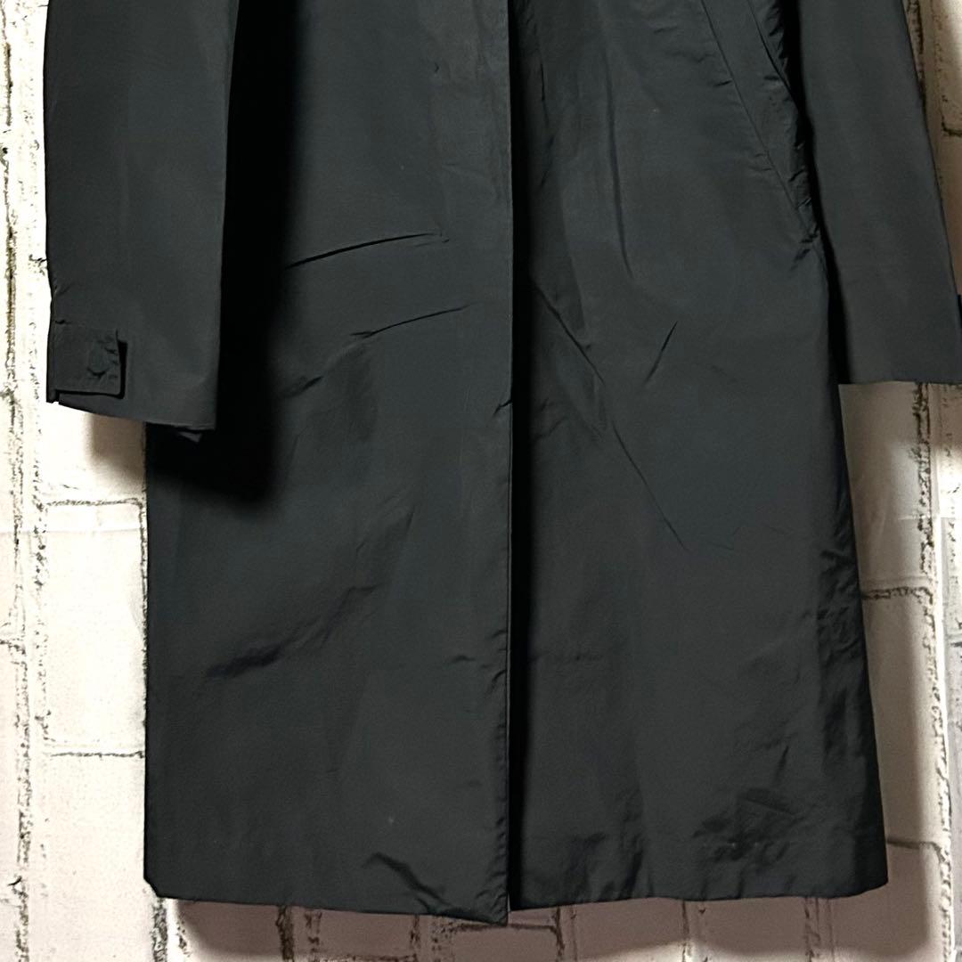 JIL SANDER ジルサンダー ステンカラーコート ロングコート 黒 38