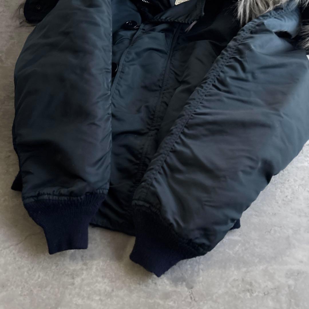 80's■ALPHA INDUSTRIES【M】N-2B フライトジャケット