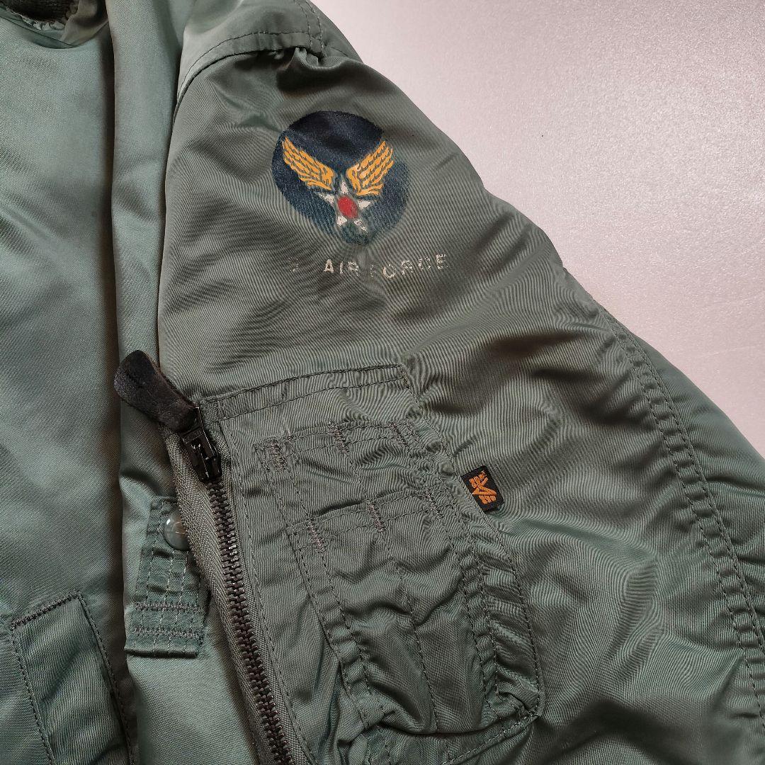 【90s ALPHA USA製 1950 vintage MA-1 サイズXL