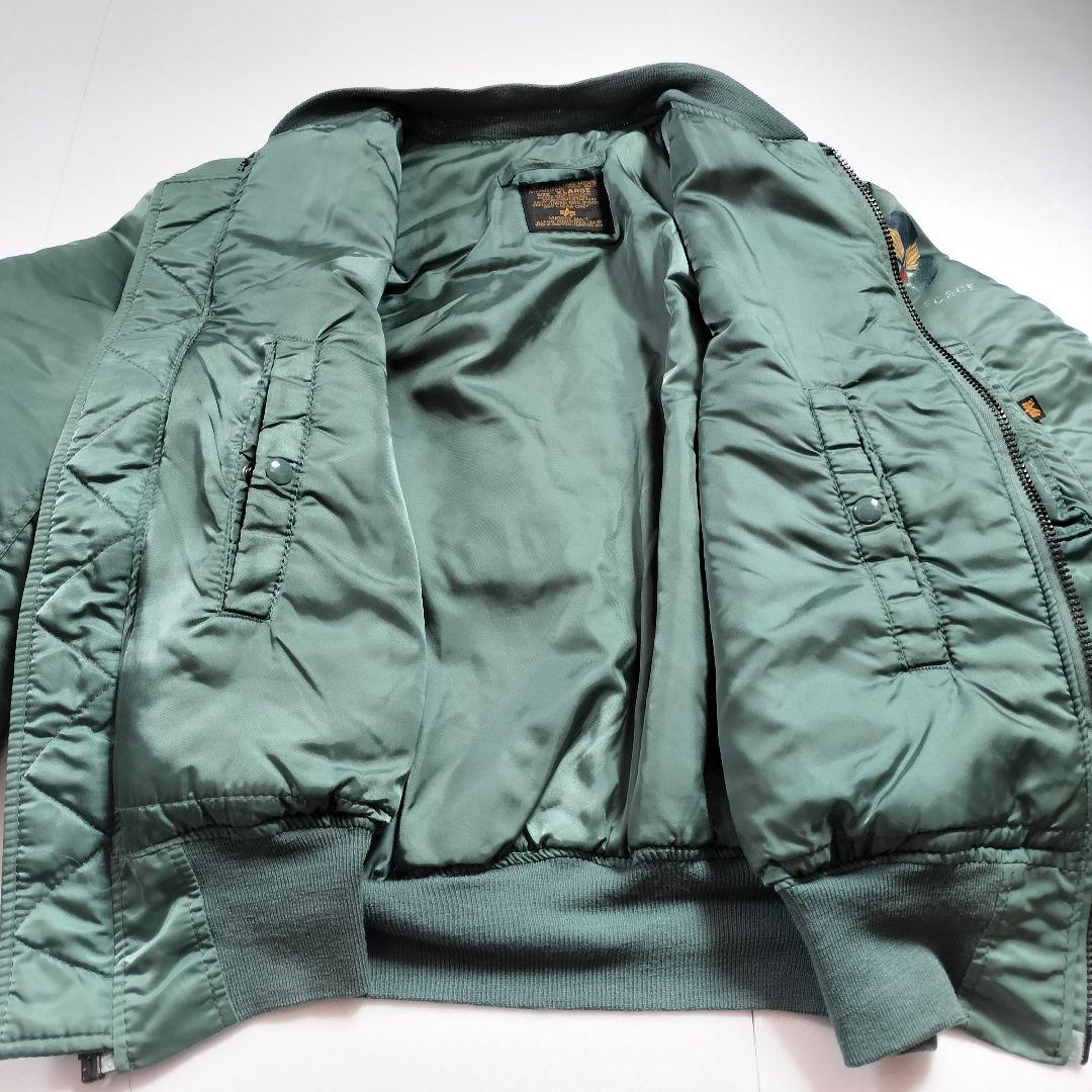 【90s ALPHA USA製 1950 vintage MA-1 サイズXL