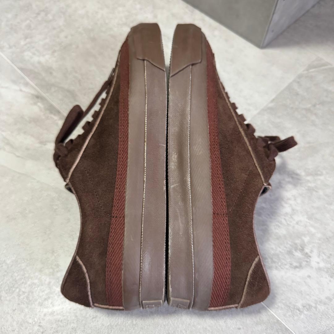 【極美品 27cm】Asahi BELTED LOW SUEDE ブラウン