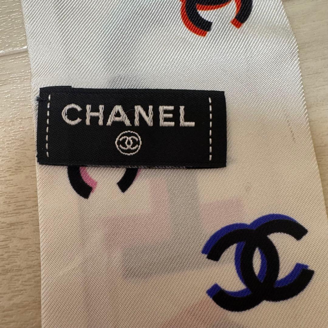 未使用☆正規品　CHANEL シャネル　ツイリ　スカーフ　ココマーク　ロゴ