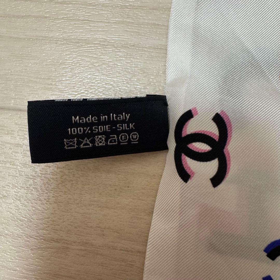 未使用☆正規品　CHANEL シャネル　ツイリ　スカーフ　ココマーク　ロゴ