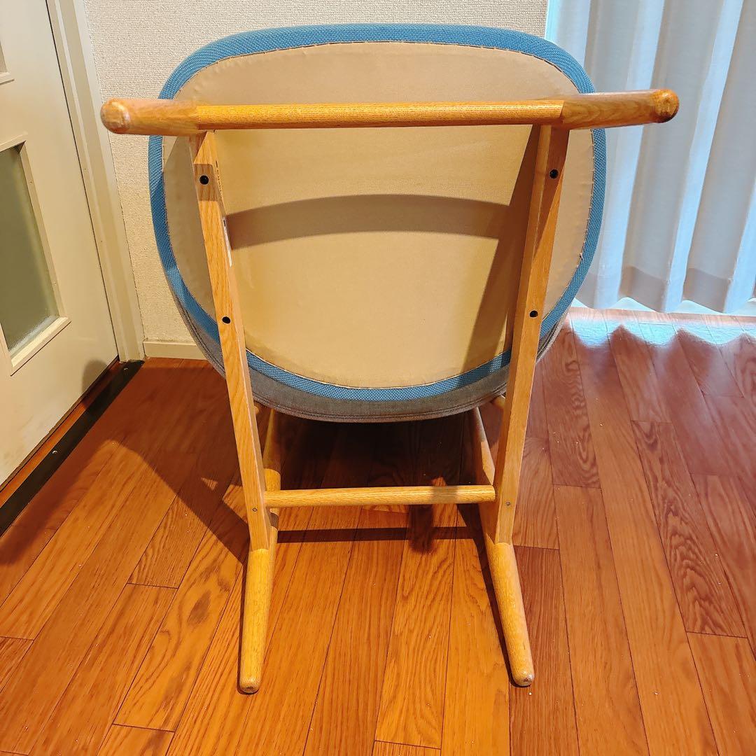 美品 希少カラー kitani キタニ チェア グレー ブルー 北欧家具