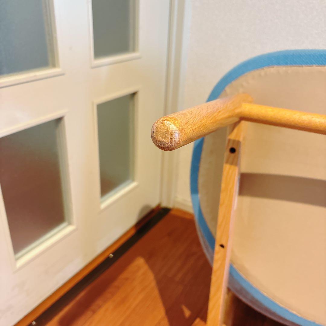 美品 希少カラー kitani キタニ チェア グレー ブルー 北欧家具