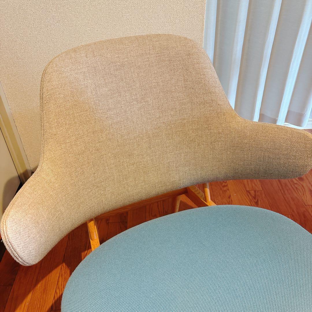 美品 希少カラー kitani キタニ チェア グレー ブルー 北欧家具