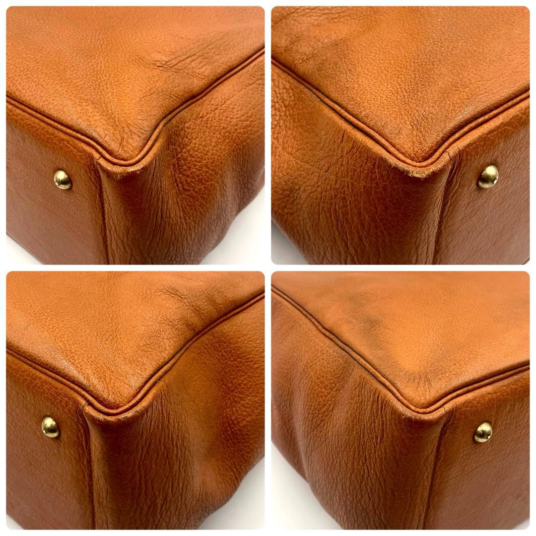 HERMES エルメス ギャロップ ブッフルスキッパー トートバッグ ブラウン