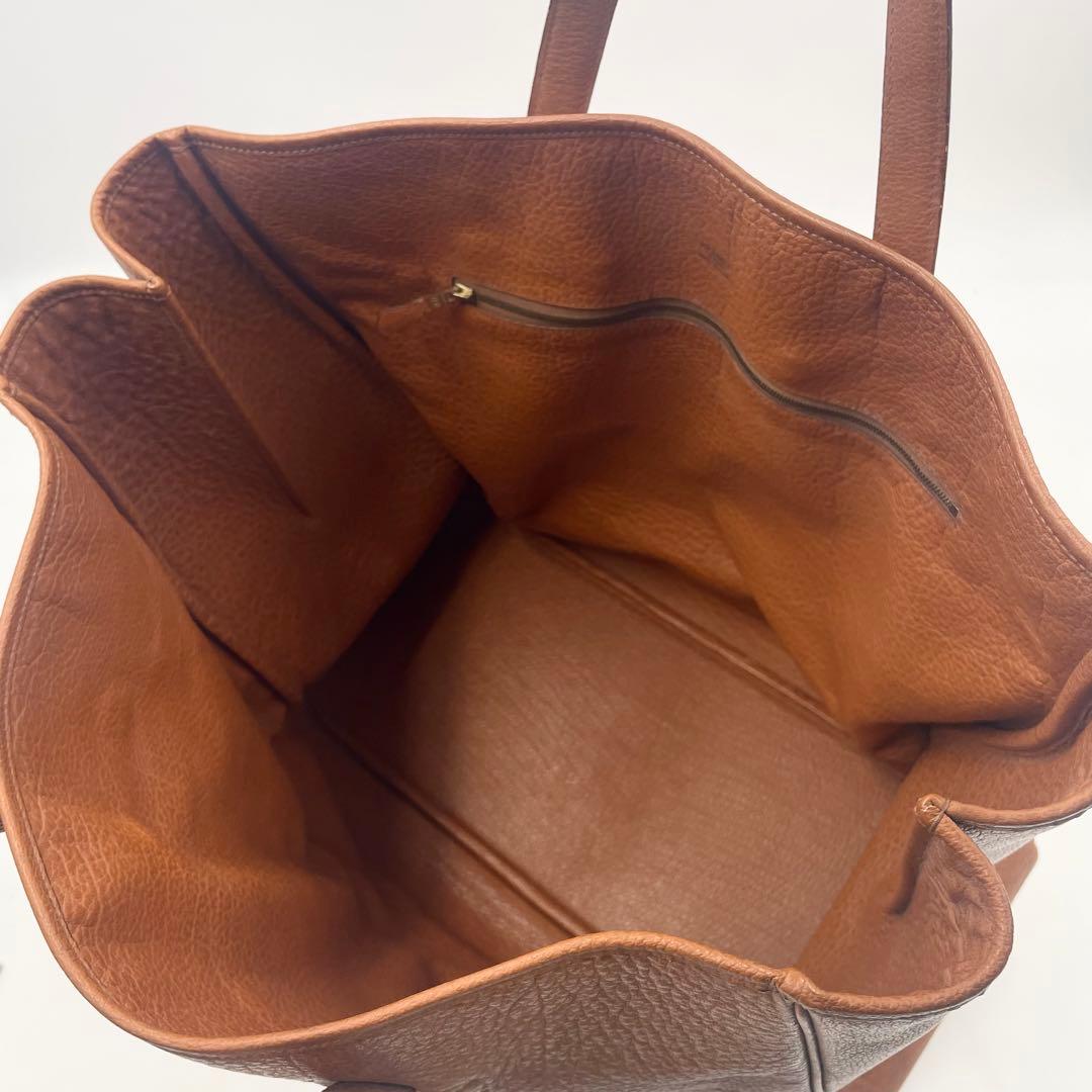 HERMES エルメス ギャロップ ブッフルスキッパー トートバッグ ブラウン