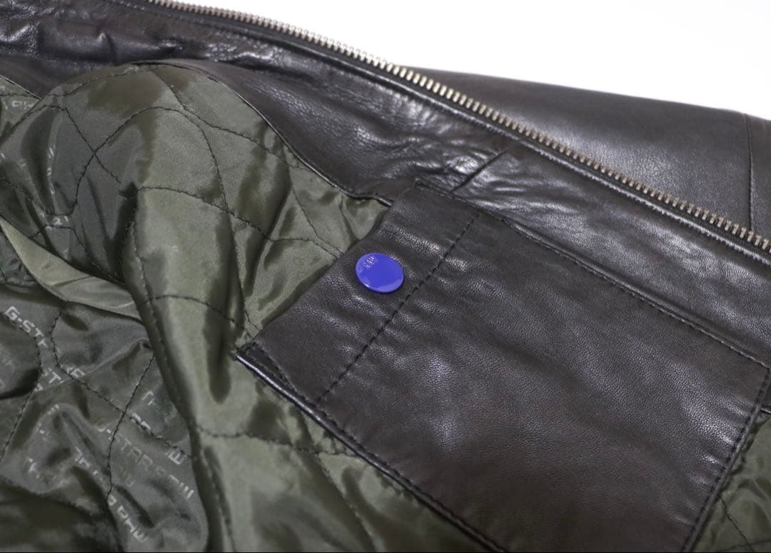 G-STAR RAW レザージャケット メンズ M ライダース