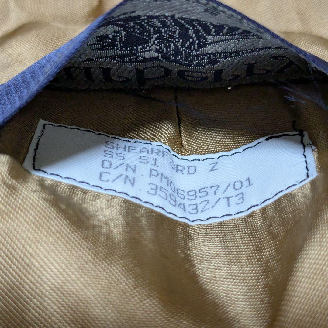 美品 英国製 90s バーバリー ステンカラーコート メンズ 玉虫 C94C