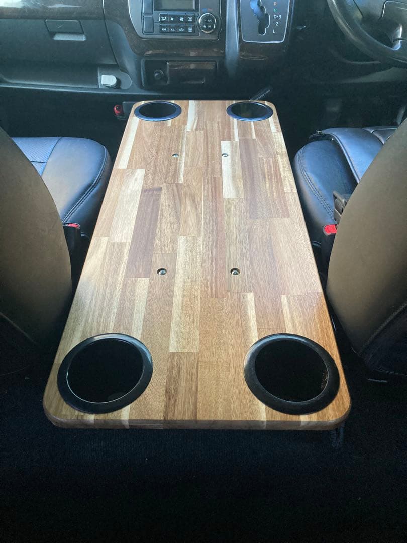 ハイエース　コンソール　フラット　テーブル　ナロー用