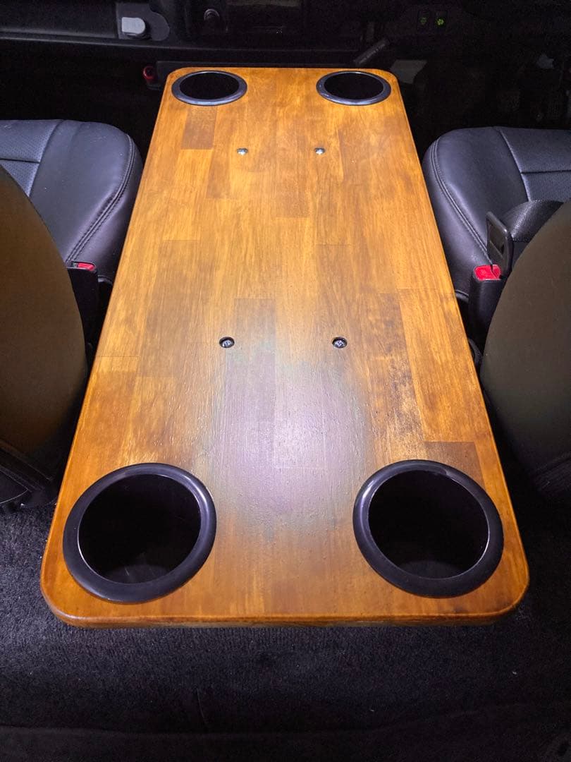 ハイエース　コンソール　フラット　テーブル　ナロー用