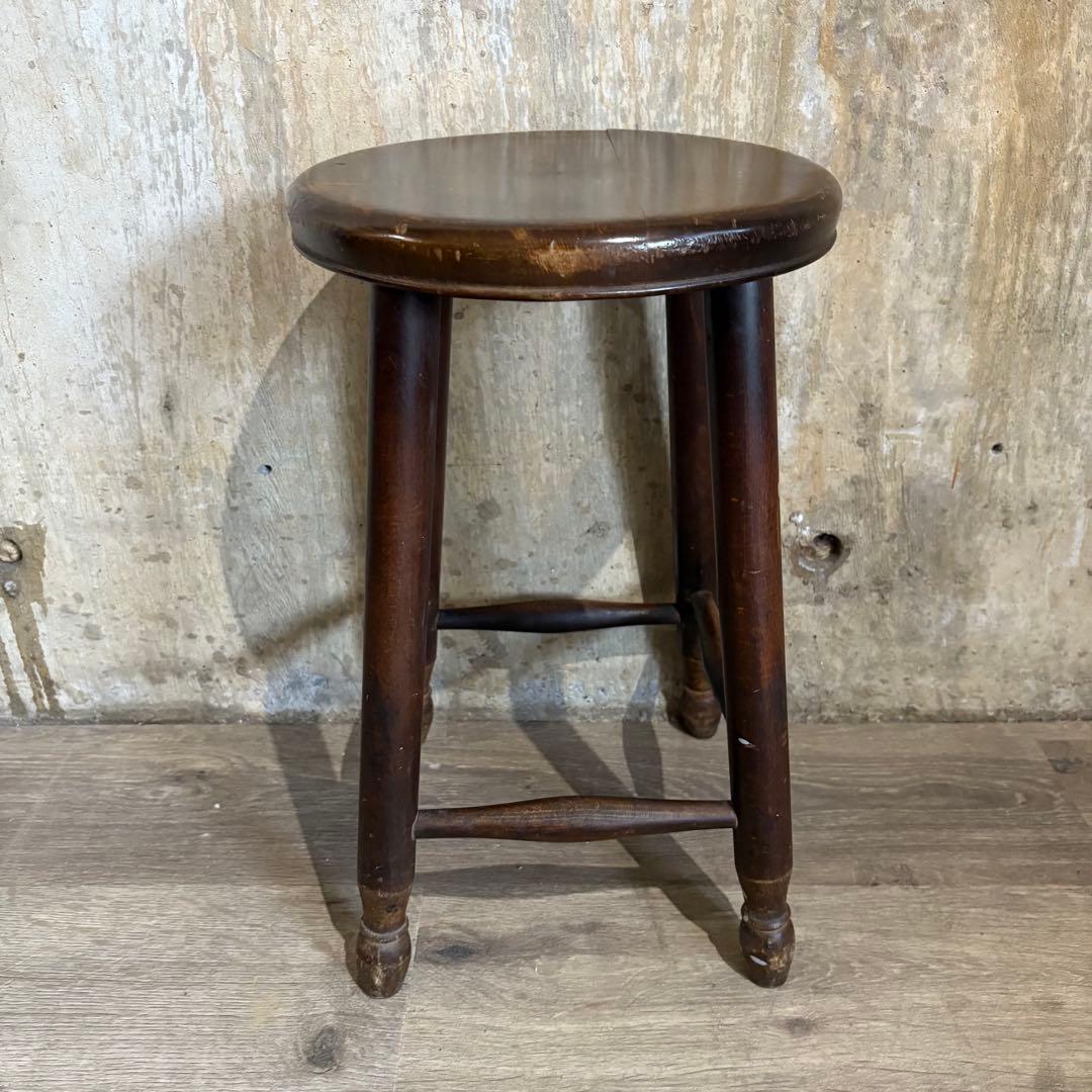 ヴィンテージ　スツール　ラウンドスツール　②