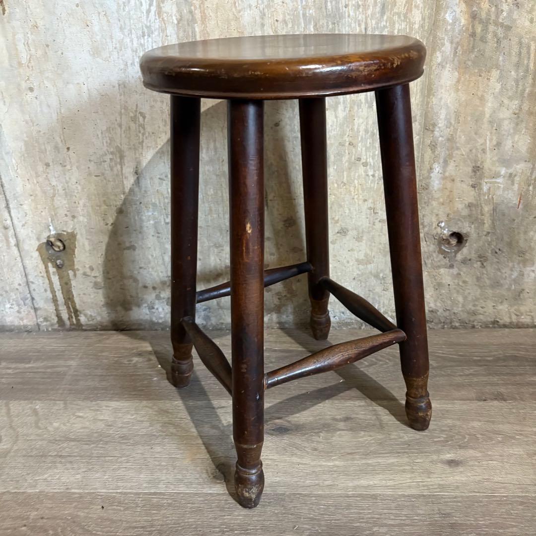 ヴィンテージ　スツール　ラウンドスツール　②