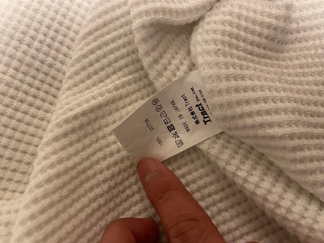 トップス NVRFRGT THERMAL LONG SLEEVE T-SHIRT