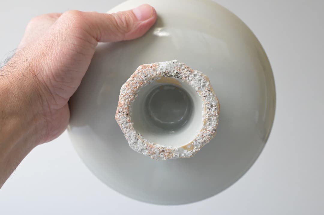 森岡由利子　白磁高台皿　新品未使用　うつわ　陶磁器　器好きな方へ