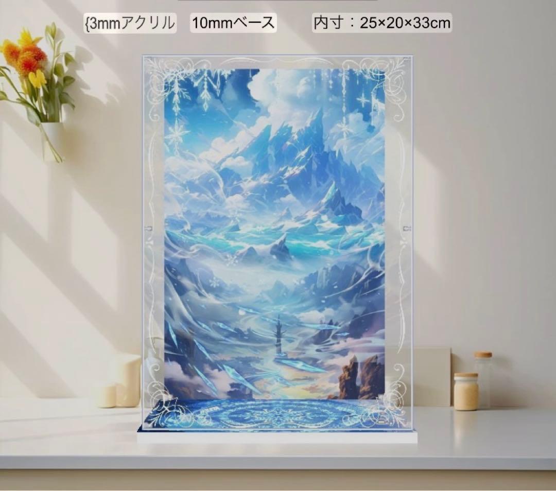 原神　エウルア　波沫のワルツVer　1/7　フィギュア専用展示ケース