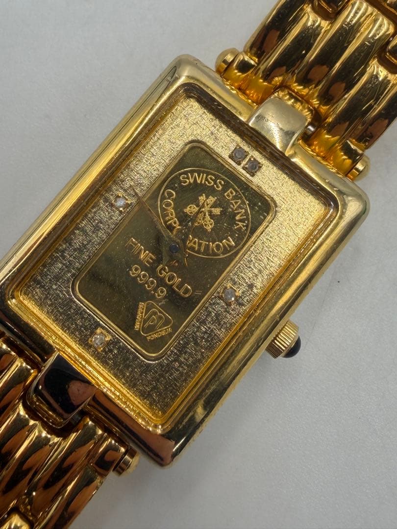 エルジン FK-578 レディース　ゴールド　腕時計