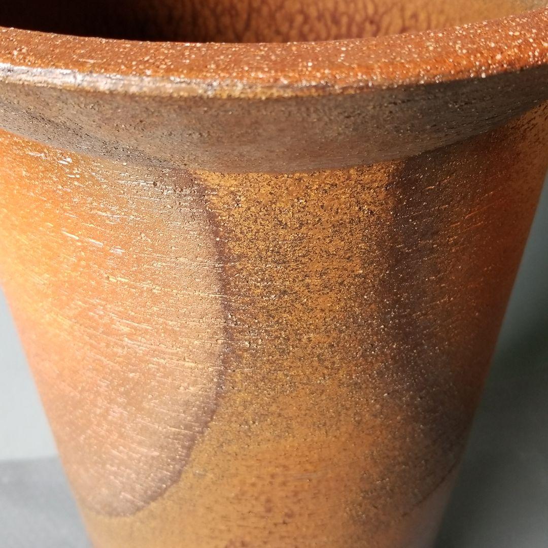 信楽焼 傘立て サビ窯変 高さ５５cm