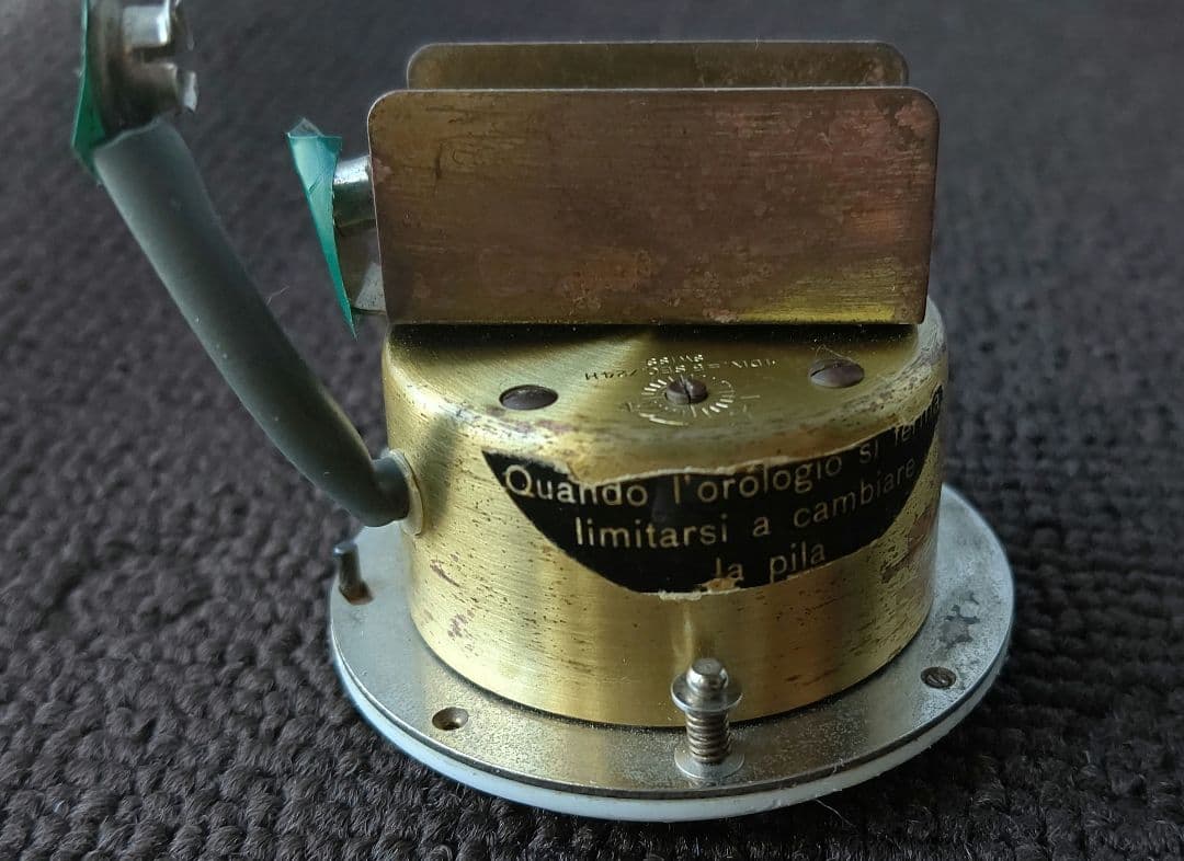 Lorenz Static(Gold) Richard Sapper 置時計