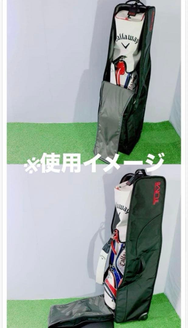 【美品】TUMI トゥミ 22187D4 2ウィール ゴルフバッグキャリーケース