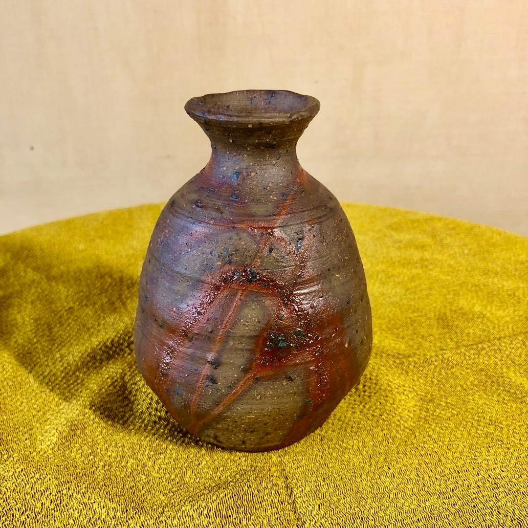 常陸の火襷徳利