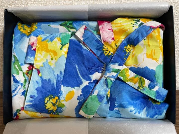 【新品未使用タグ付き】ラルフローレン　花柄　アシュリンフローラル　エプロン