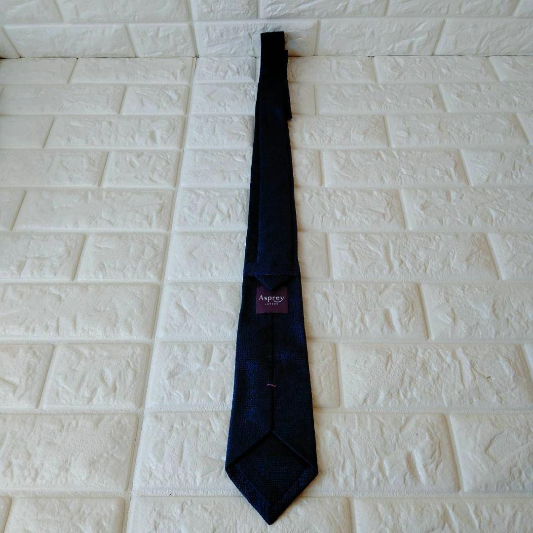 Asprey【美品】ネクタイ　シルク100％　イングランド製　定価31000円