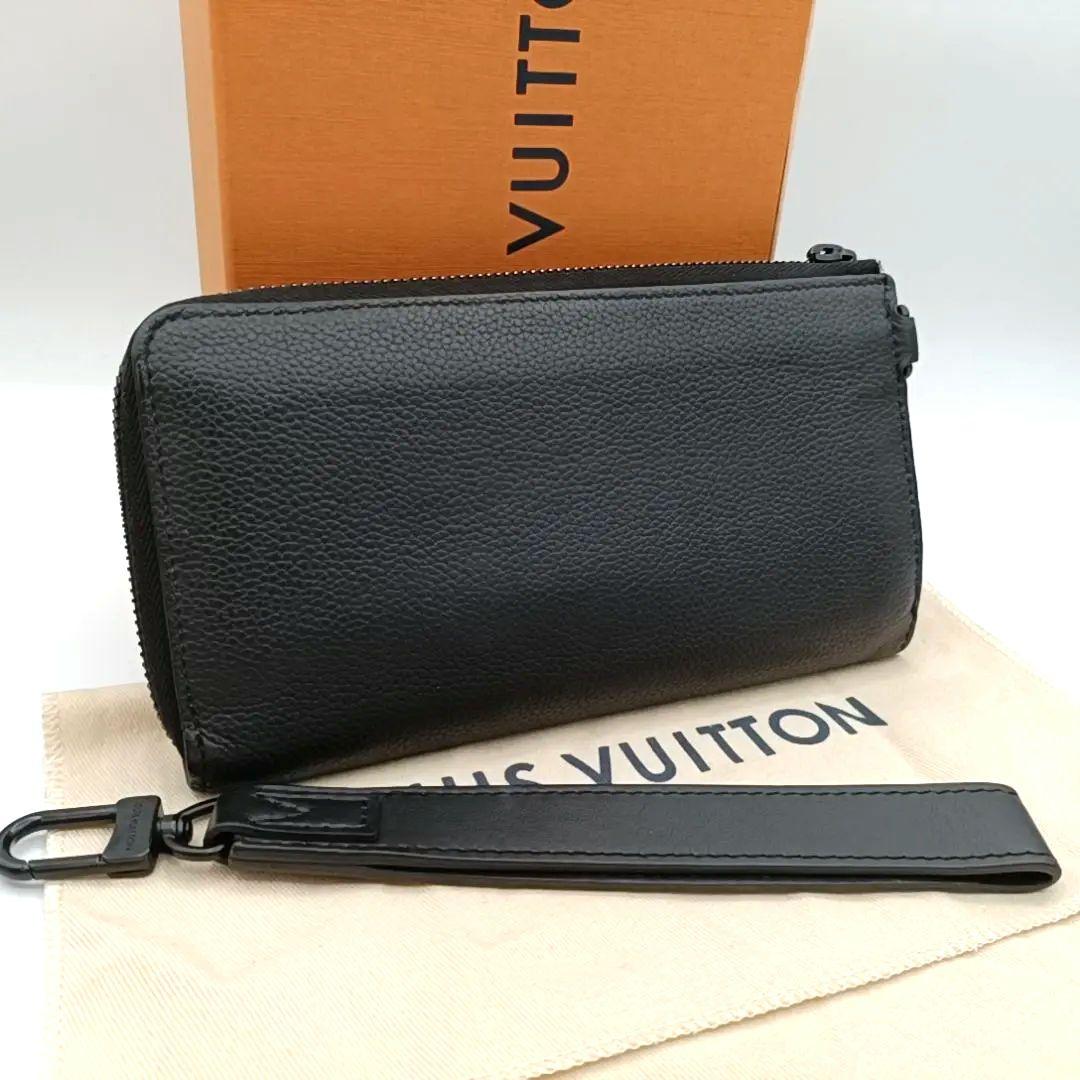 ルイヴィトン アエログラム ジッピードラゴンヌ ブラック　ストラップ　箱・袋付き