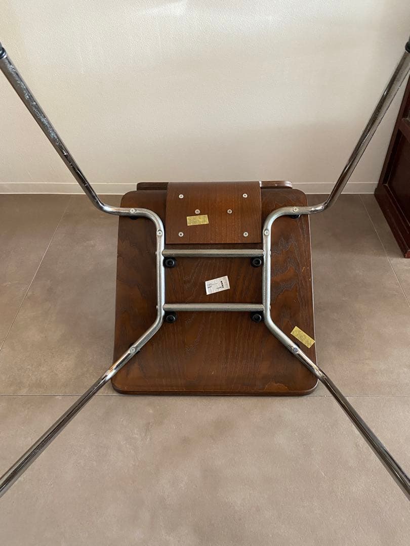 ① 90's IKEA GILBERT スタッキングチェア プライウッド