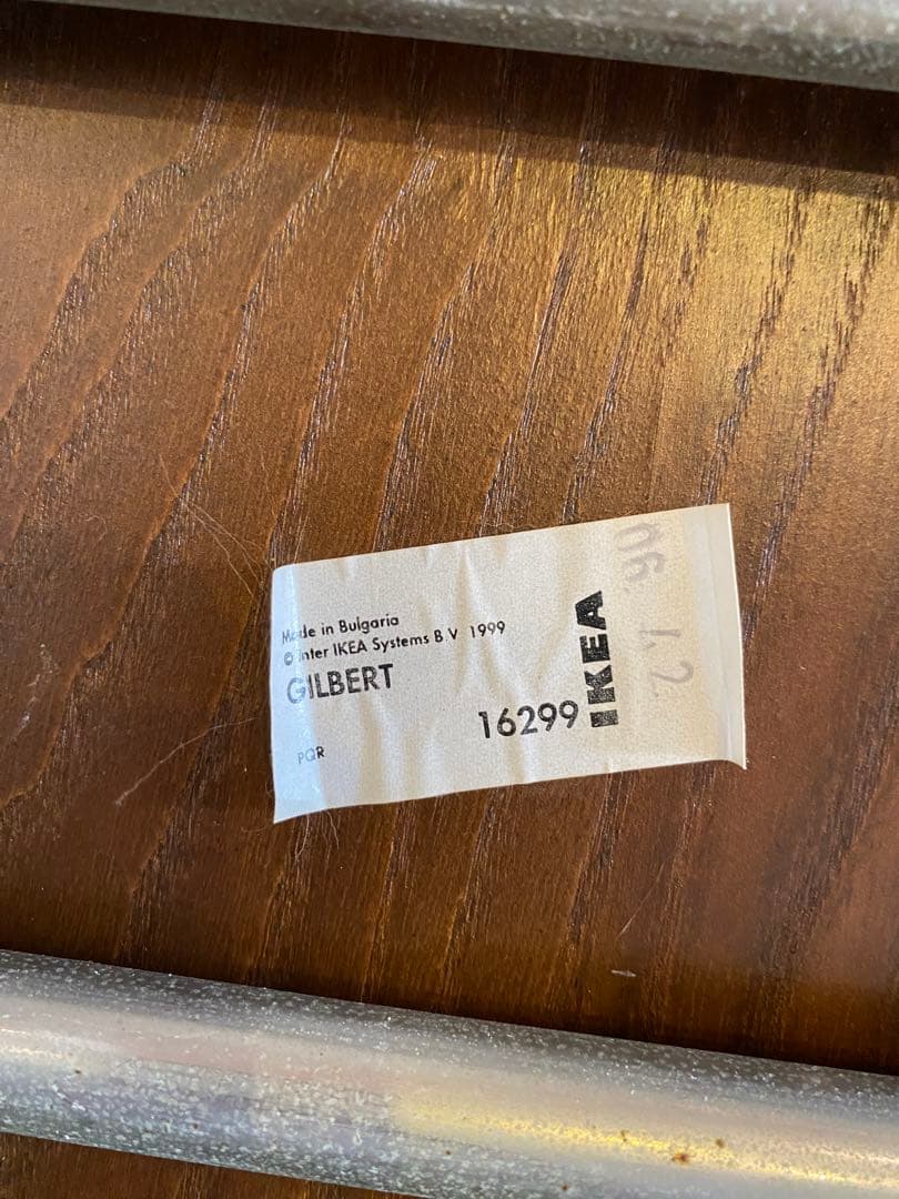 ① 90's IKEA GILBERT スタッキングチェア プライウッド